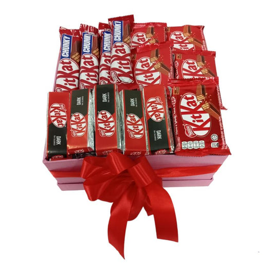 KITKAT CHUNKY CHOCOLATE HAMPER BOX GIFT - PERSONALISED SWEET TREAT | eBay