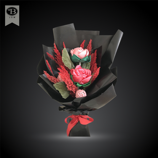 Dried & Satin Flower Bouquet VSG-07