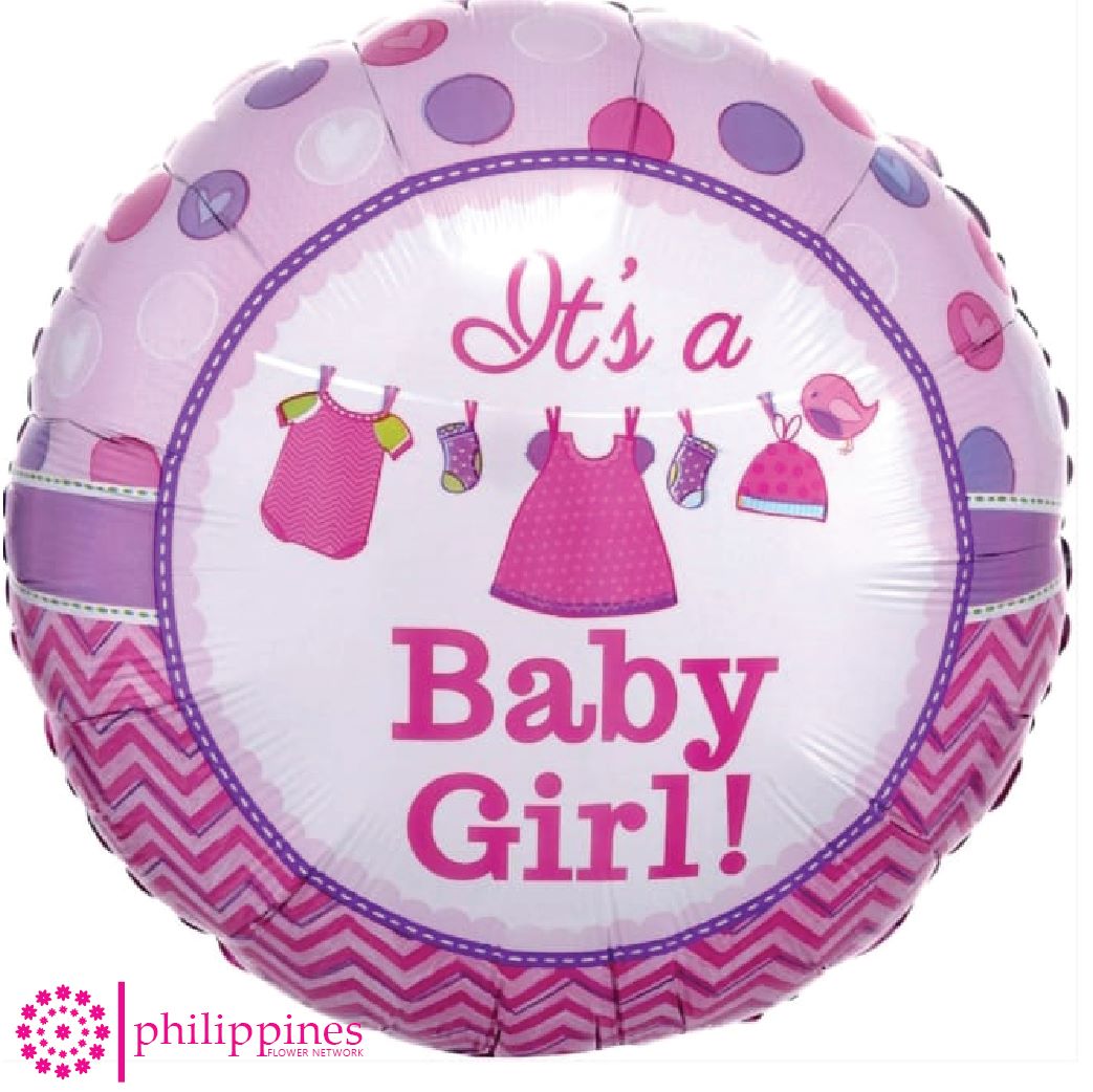 It's a Baby Girl Balloon