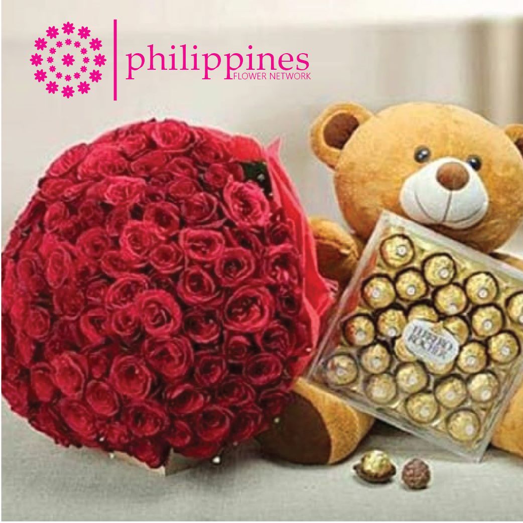 Ferrero, Bear with Bouquet