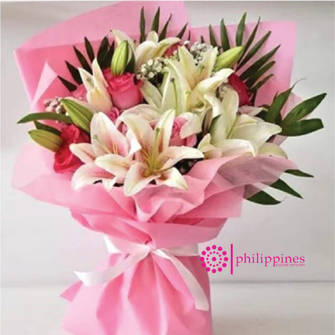 Oriental Lily Delight Bouquet