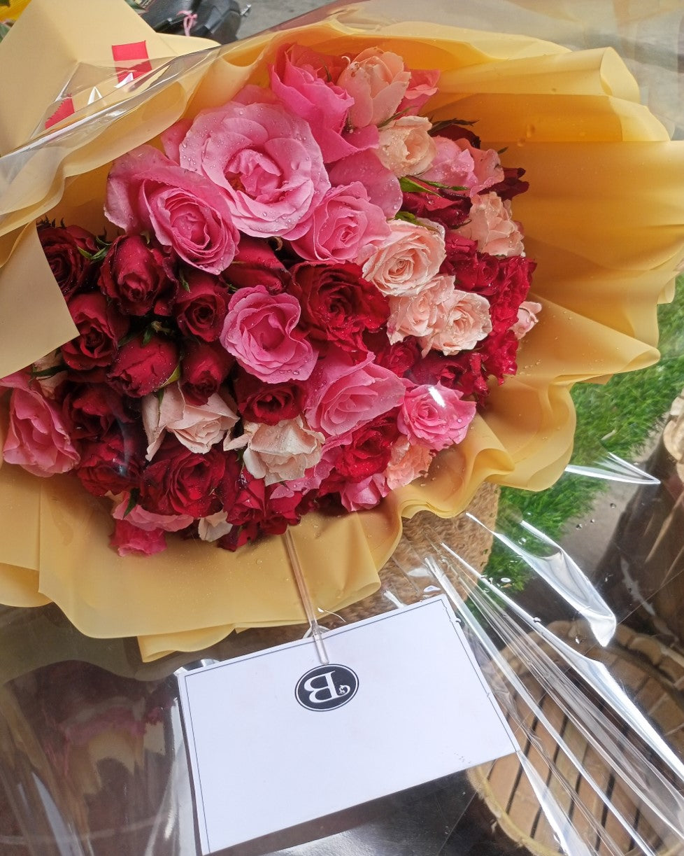 72 stem Mix Local Roses BO – 36