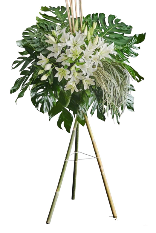 6 Ft Casablanca Lilies SA- 10